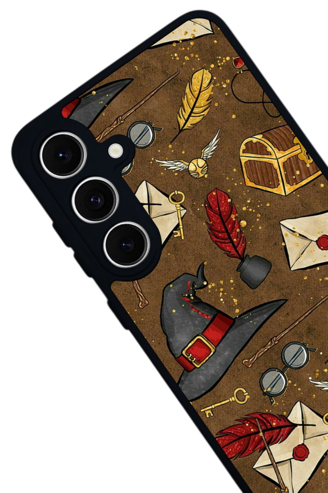 Samsung Galaxy S24 FE Uyumlu HarryPotter Tasarımlı Glossy Premium Kılıf