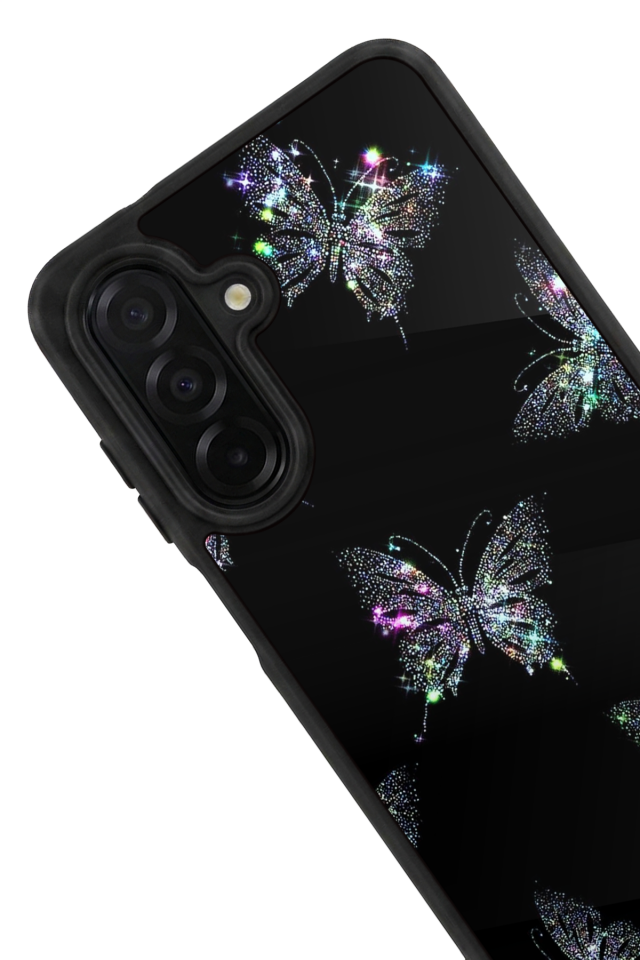 Samsung Galaxy A36 Uyumlu Kelebek Tasarımlı Glossy Premium Kılıf