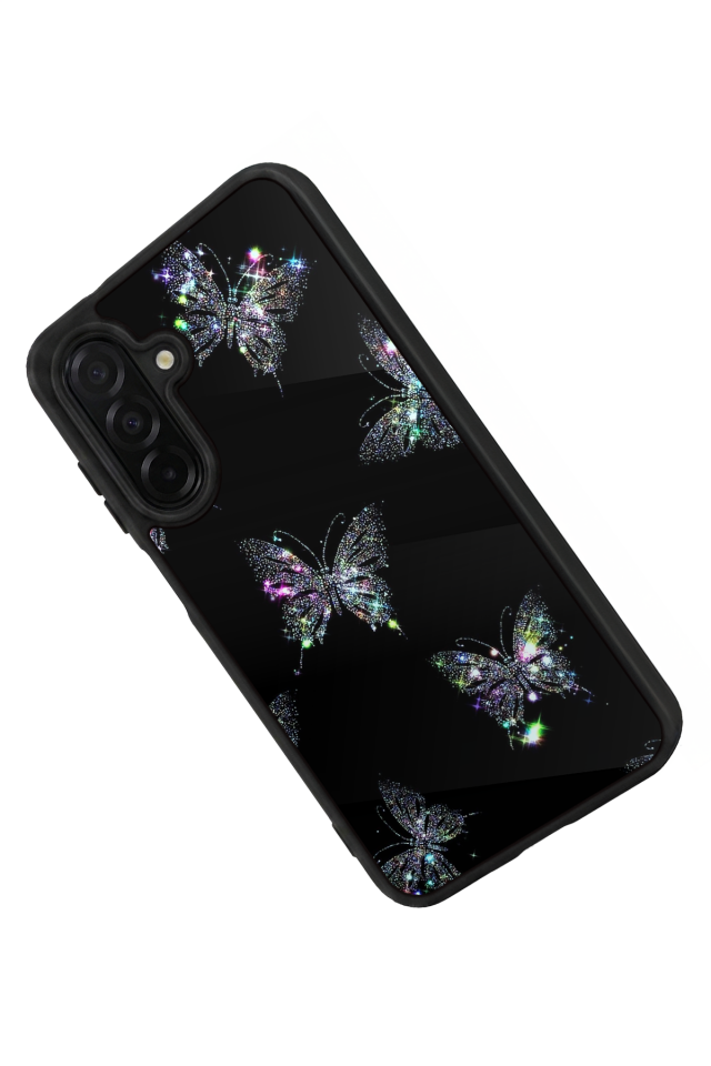 Samsung Galaxy A36 Uyumlu Kelebek Tasarımlı Glossy Premium Kılıf