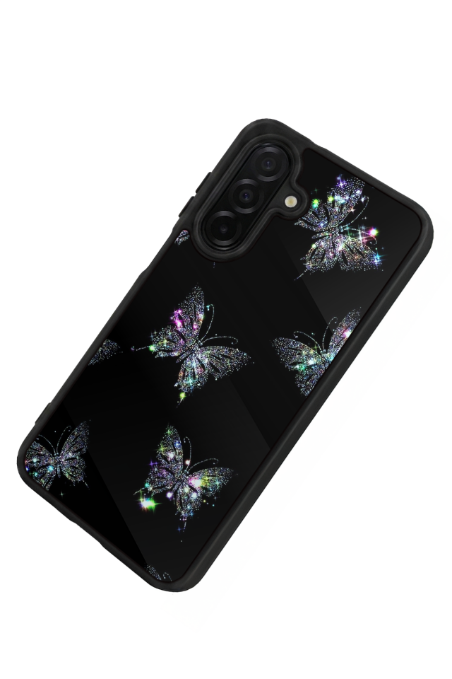 Samsung Galaxy A36 Uyumlu Kelebek Tasarımlı Glossy Premium Kılıf