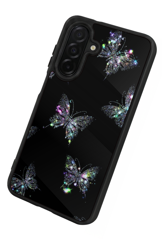 Samsung Galaxy A36 Uyumlu Kelebek Tasarımlı Glossy Premium Kılıf