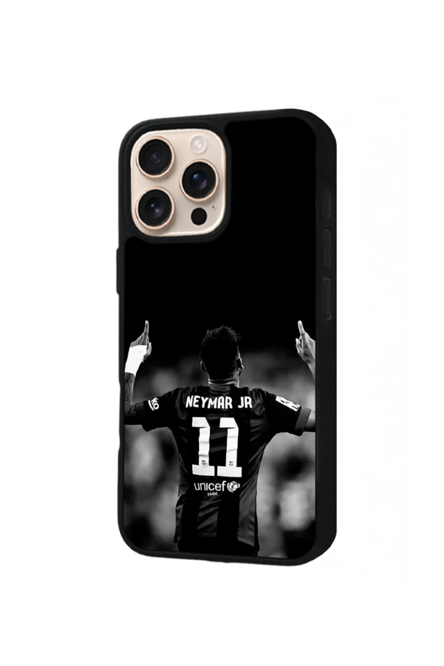 iPhone 16 Pro Uyumlu Neymar Tasarımlı Glossy Premium Kılıf