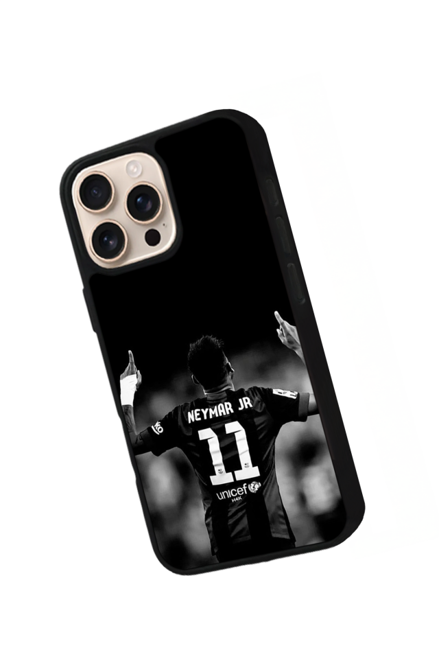 iPhone 16 Pro Uyumlu Neymar Tasarımlı Glossy Premium Kılıf