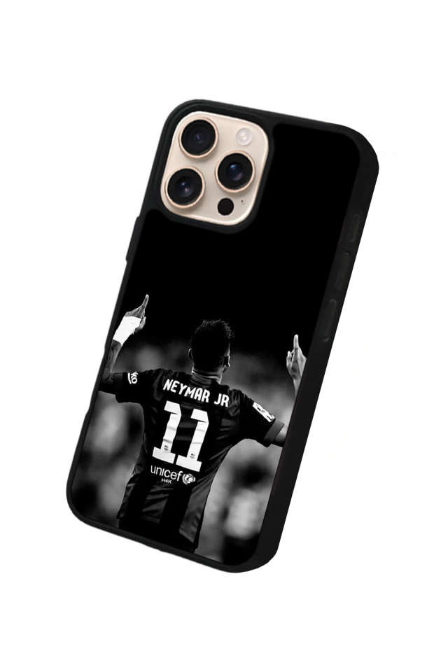 iPhone 16 Pro Uyumlu Neymar Tasarımlı Glossy Premium Kılıf
