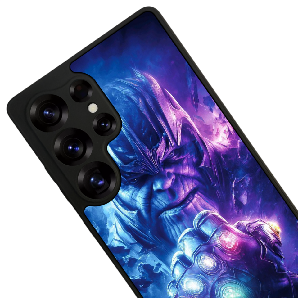 Samsung Galaxy S25 Ultra Uyumlu Thanos Tasarımlı Glossy Premium Kılıf