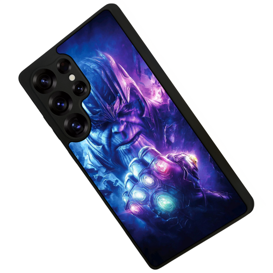 Samsung Galaxy S25 Ultra Uyumlu Thanos Tasarımlı Glossy Premium Kılıf