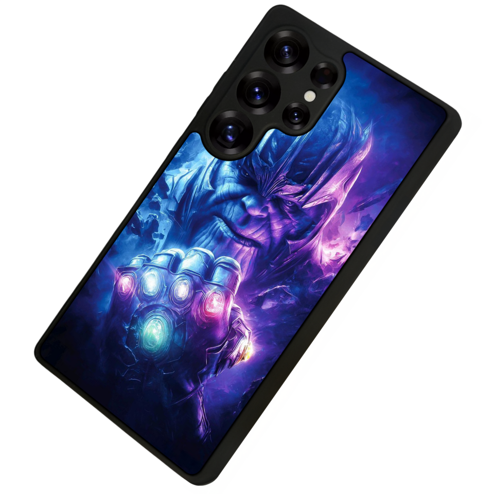 Samsung Galaxy S25 Ultra Uyumlu Thanos Tasarımlı Glossy Premium Kılıf