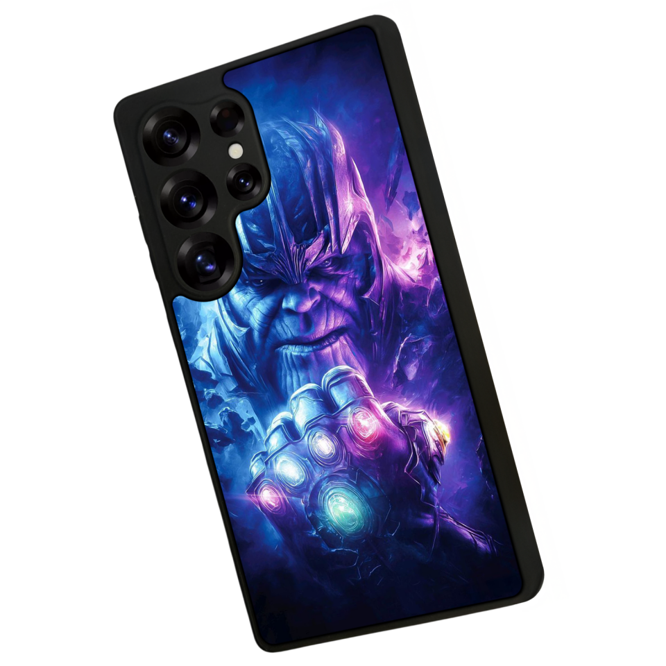 Samsung Galaxy S25 Ultra Uyumlu Thanos Tasarımlı Glossy Premium Kılıf