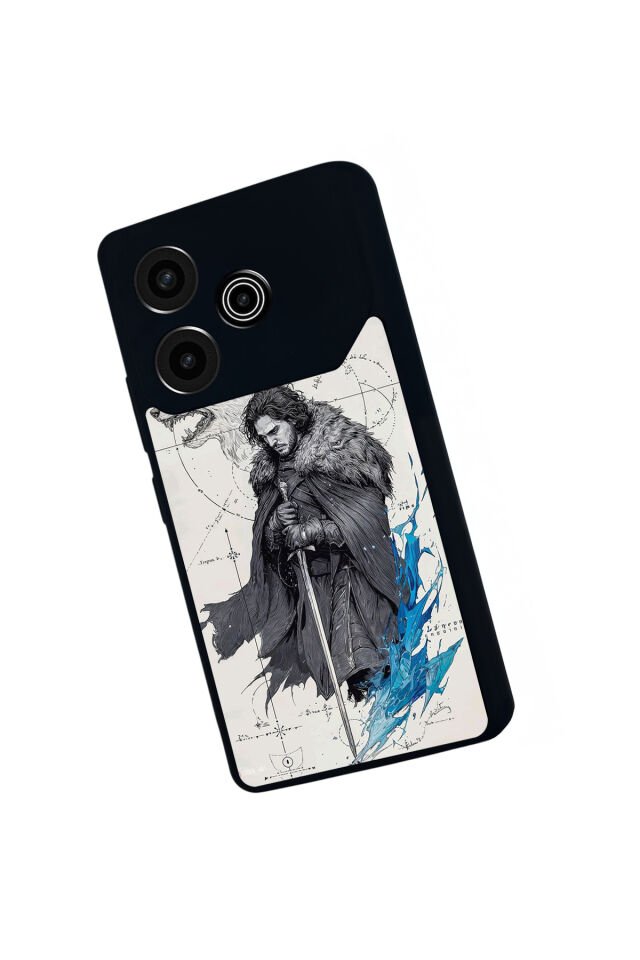 Tecno Pova 6 Uyumlu GameOfThrones Tasarımlı Glossy Premium Kılıf
