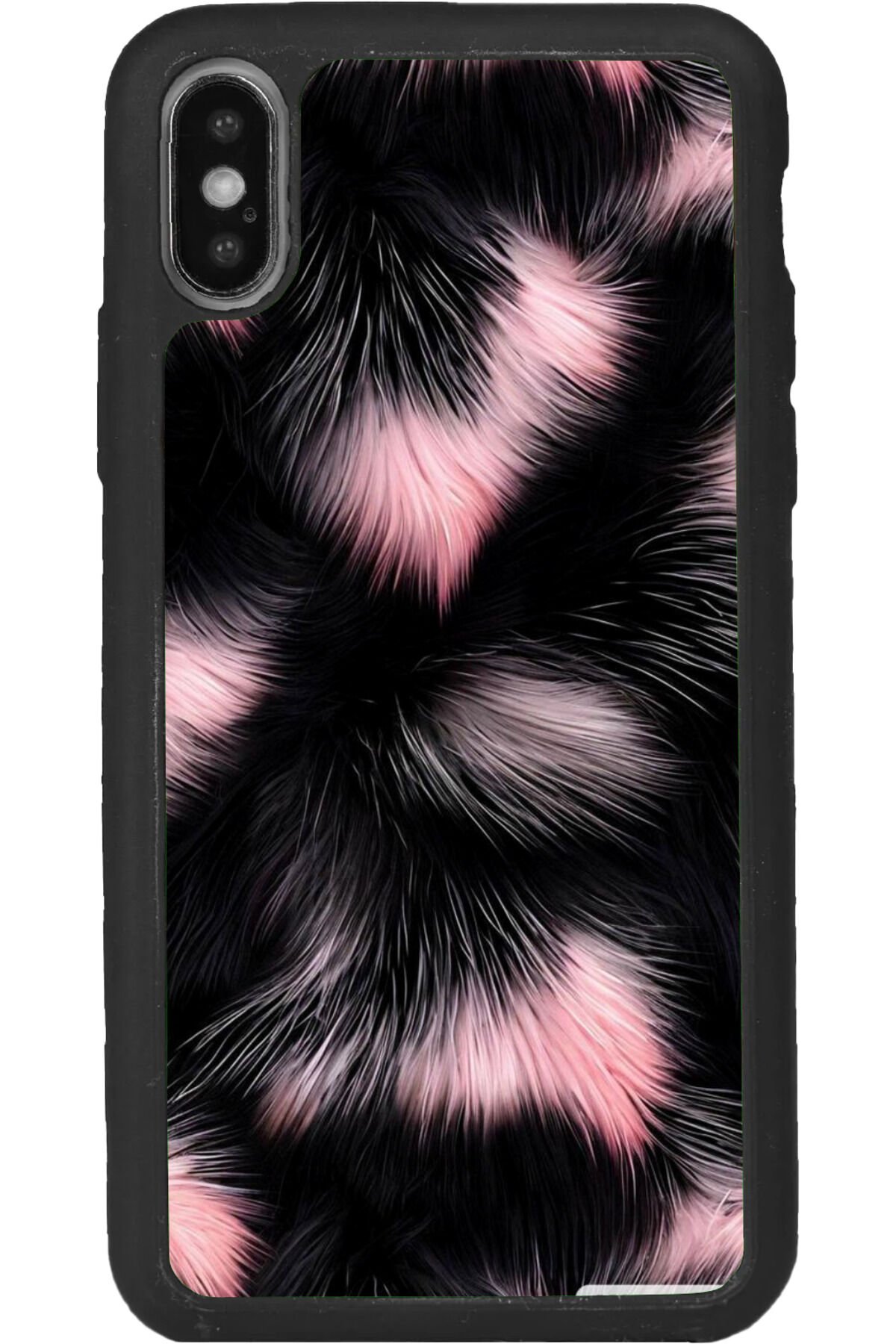 iPhone XS Max Uyumlu Mat Siyah uyumlu Kılıf – Yumuşak Silikon, Koruyucu, Şok Emici Kapak