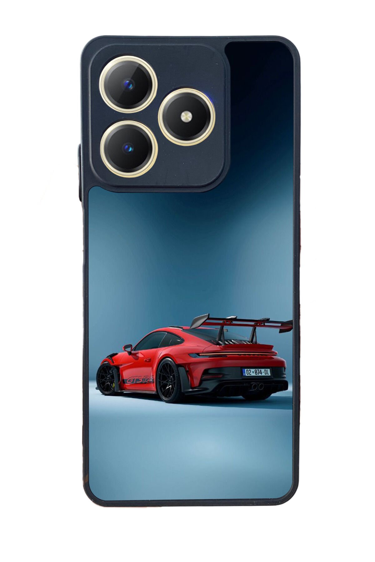 Realme C63 Mat Uyumlu Siyah Kılıf – Yumuşak Silikon, Koruyucu, Şok Emici Kapak