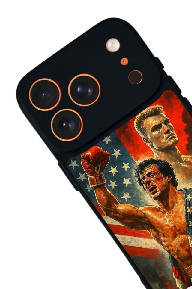 iPhone 17 Pro Max Uyumlu Rocky Tasarımlı Glossy Premium Kılıf