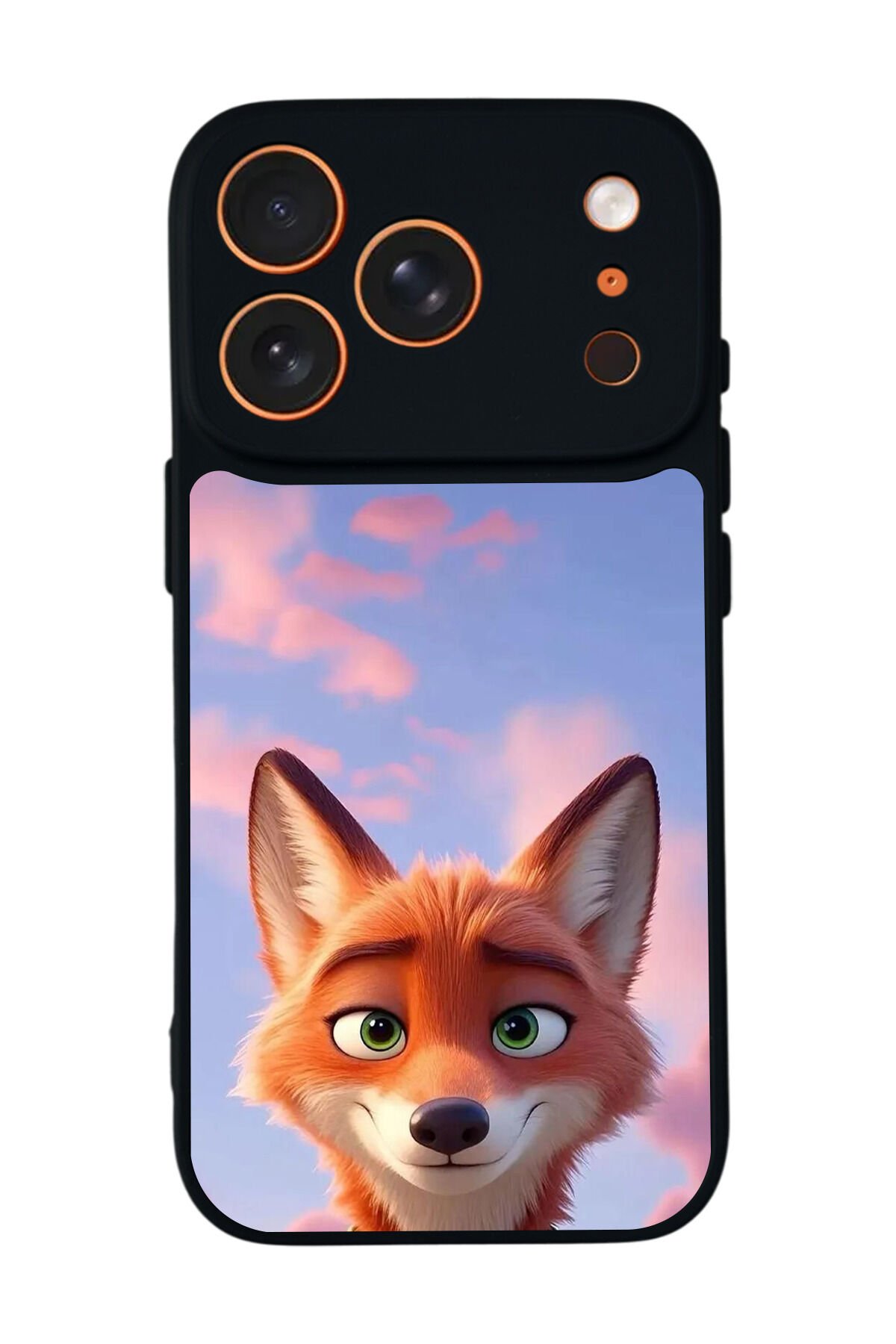 iPhone 17 Pro Uyumlu Zootropolis Tasarımlı Glossy Premium Kılıf