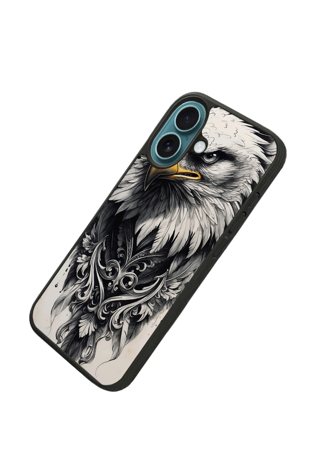 iPhone 16 Uyumlu Besiktas Tasarımlı Glossy Premium Kılıf