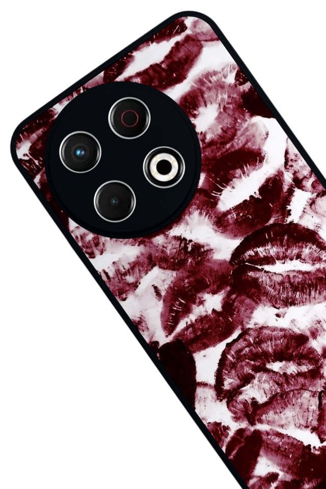 Tecno Spark 30 Pro Uyumlu Dudak Tasarımlı Glossy Premium Kılıf