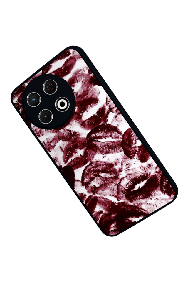 Tecno Spark 30 Pro Uyumlu Dudak Tasarımlı Glossy Premium Kılıf