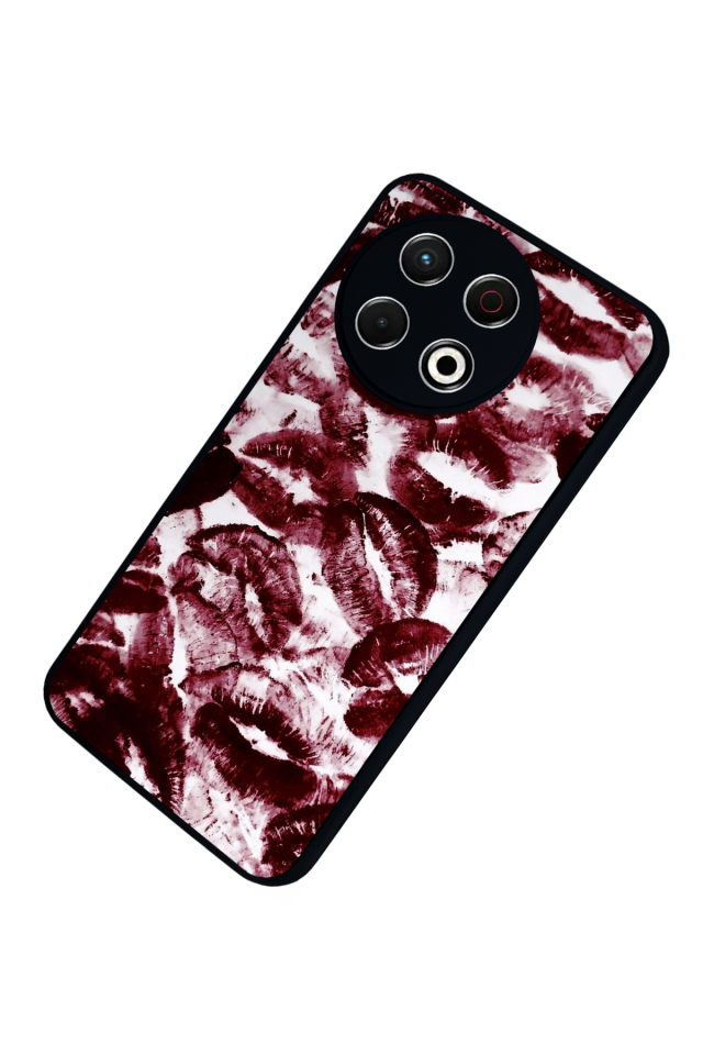 Tecno Spark 30 Pro Uyumlu Dudak Tasarımlı Glossy Premium Kılıf