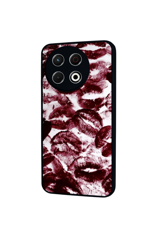 Tecno Spark 30 Pro Uyumlu Dudak Tasarımlı Glossy Premium Kılıf