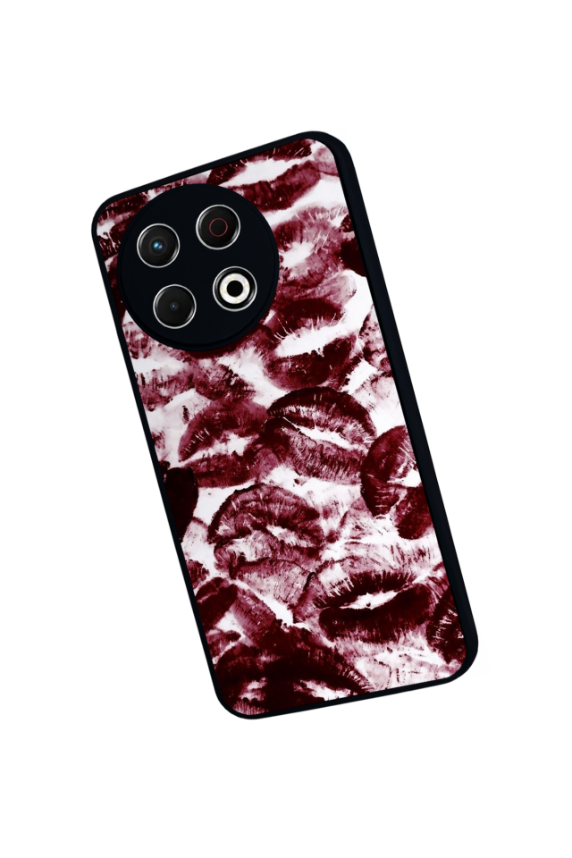 Tecno Spark 30 Pro Uyumlu Dudak Tasarımlı Glossy Premium Kılıf