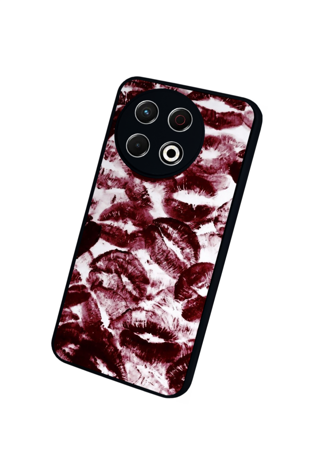 Tecno Spark 30 Pro Uyumlu Dudak Tasarımlı Glossy Premium Kılıf