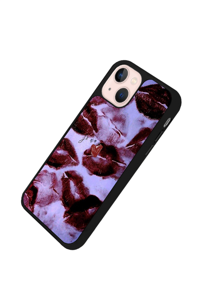 iPhone 15 Plus Uyumlu Dudak Tasarımlı Glossy Premium Kılıf