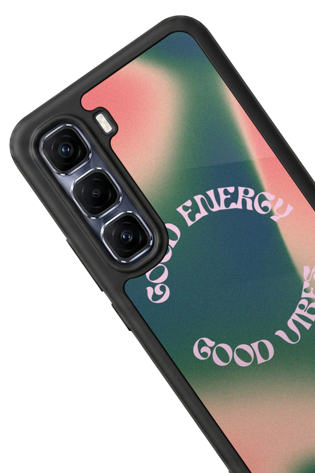 Infinix Hot 60 Pro Plus Uyumlu Energy Tasarımlı Glossy Premium Kılıf
