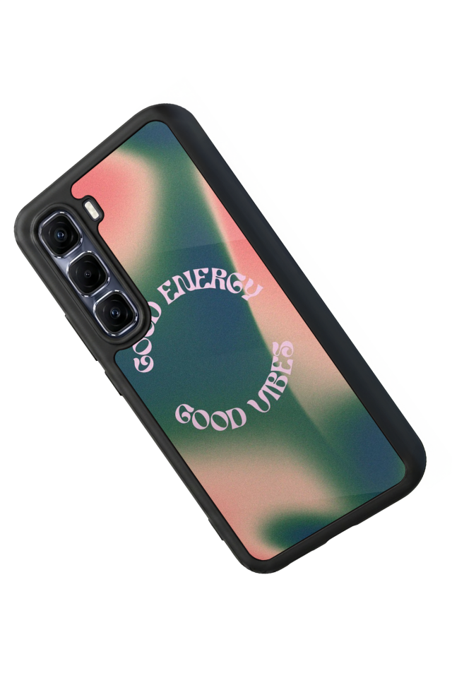 Infinix Hot 60 Pro Plus Uyumlu Energy Tasarımlı Glossy Premium Kılıf
