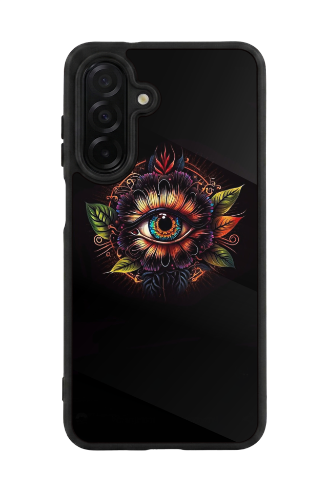 Samsung Galaxy A56 Uyumlu Göz Tasarımlı Glossy Premium Kılıf