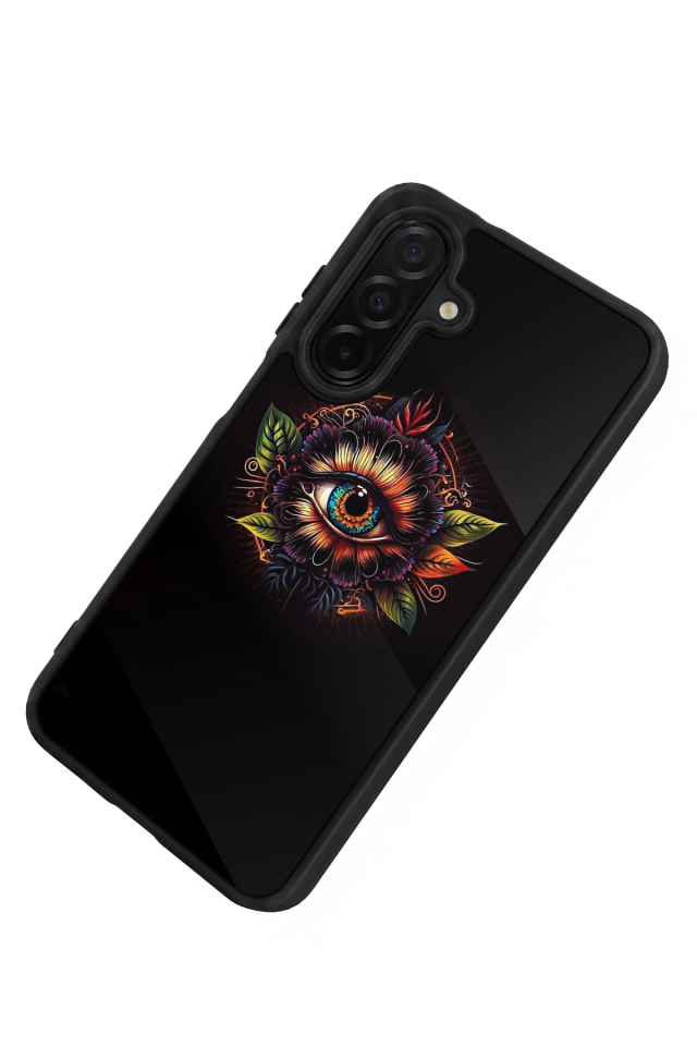 Samsung Galaxy A56 Uyumlu Göz Tasarımlı Glossy Premium Kılıf