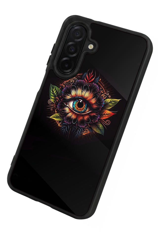 Samsung Galaxy A56 Uyumlu Göz Tasarımlı Glossy Premium Kılıf