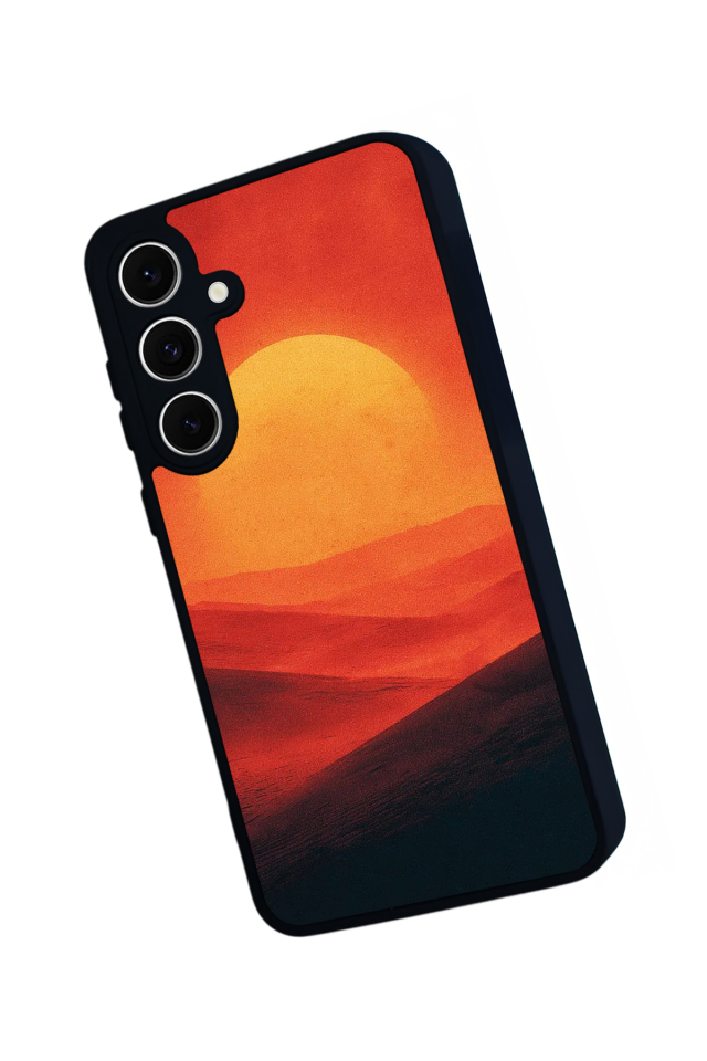 Samsung Galaxy A16 Uyumlu Güneş Tasarımlı Glossy Premium Kılıf