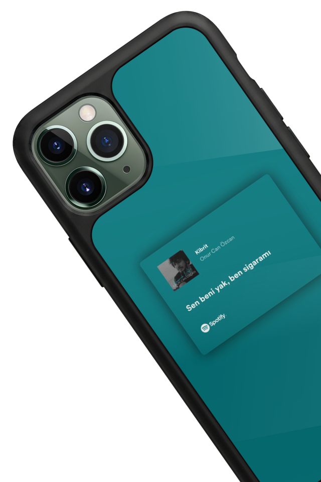 iPhone 11 Pro Max Uyumlu Kalp Love Tasarımlı Glossy Premium Kılıf
