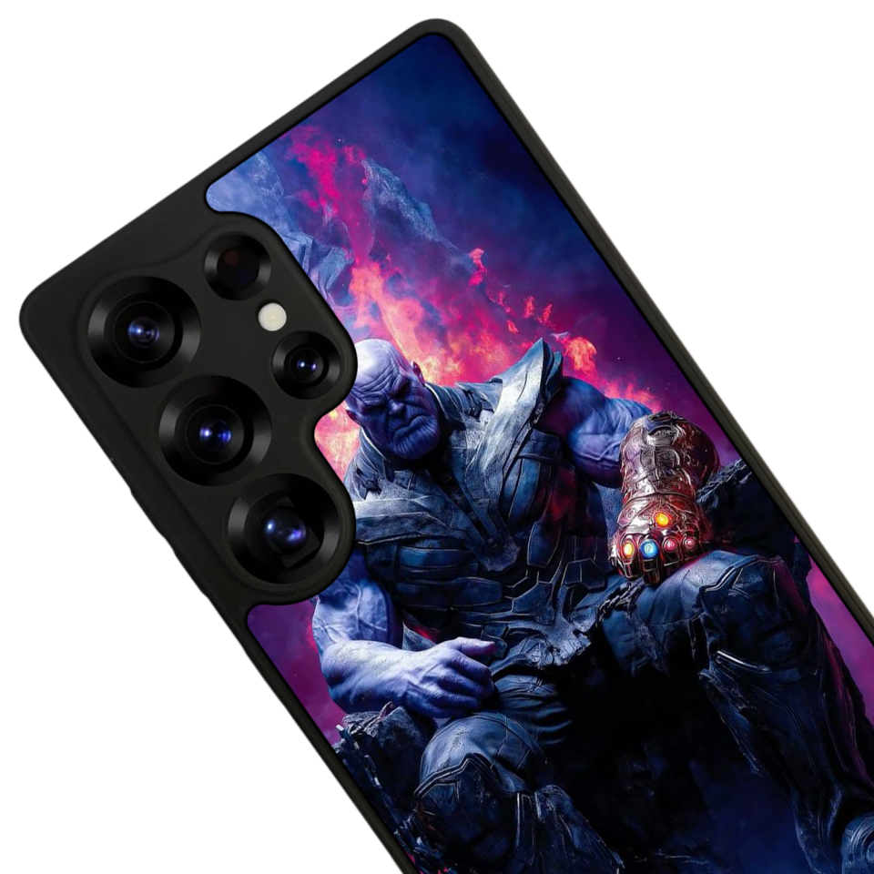 Samsung Galaxy S25 Ultra Uyumlu Thanos Tasarımlı Glossy Premium Kılıf