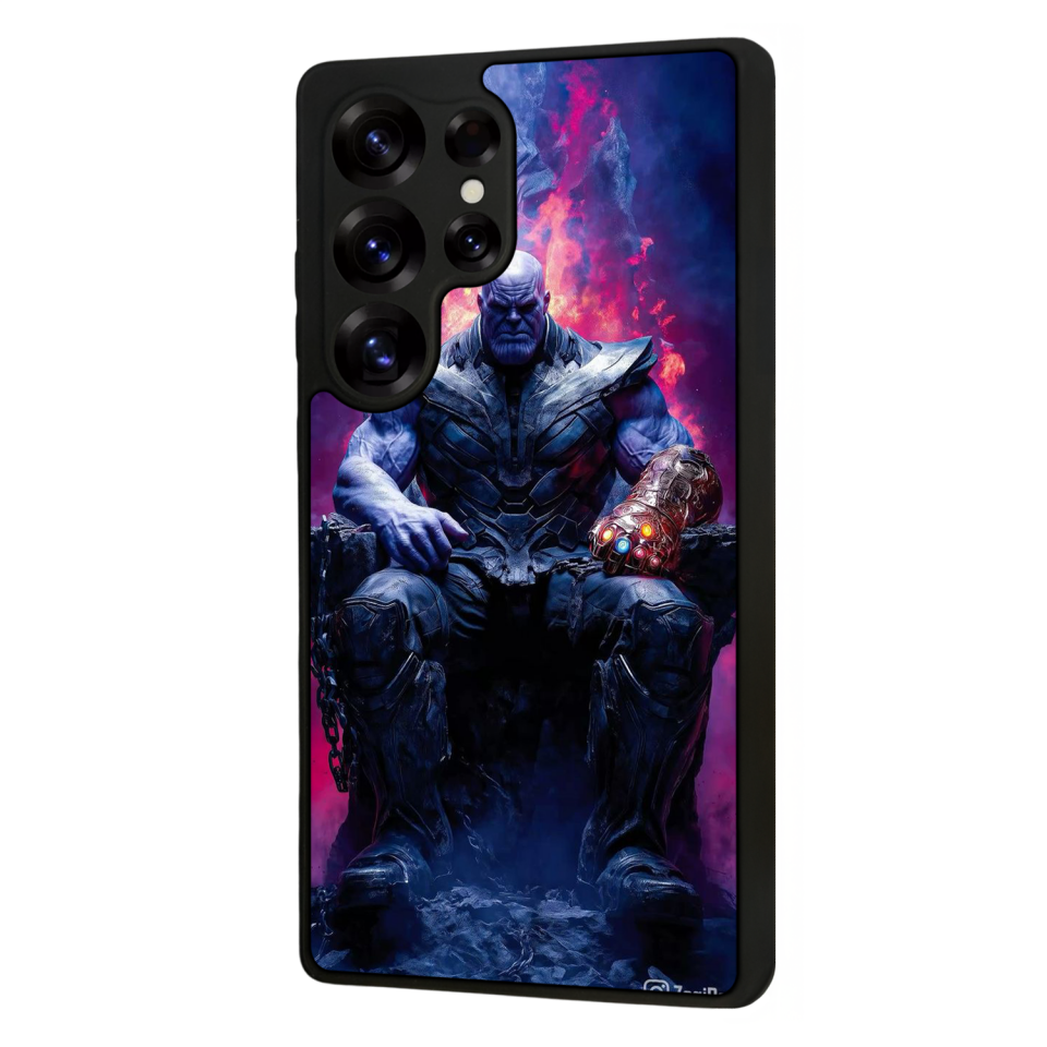 Samsung Galaxy S25 Ultra Uyumlu Thanos Tasarımlı Glossy Premium Kılıf