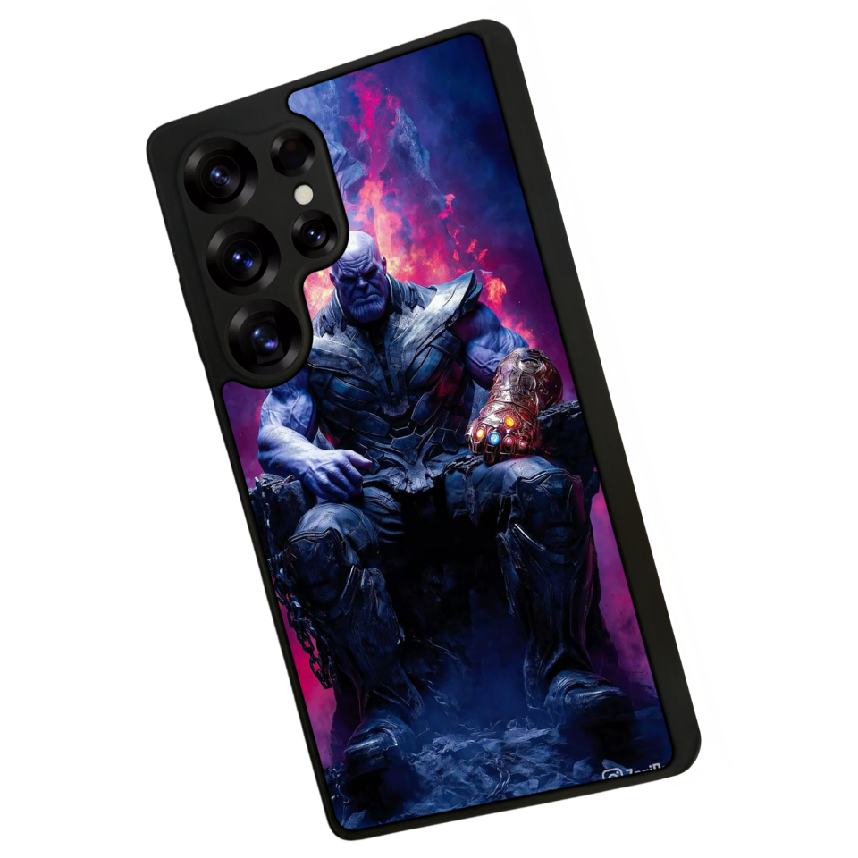 Samsung Galaxy S25 Ultra Uyumlu Thanos Tasarımlı Glossy Premium Kılıf