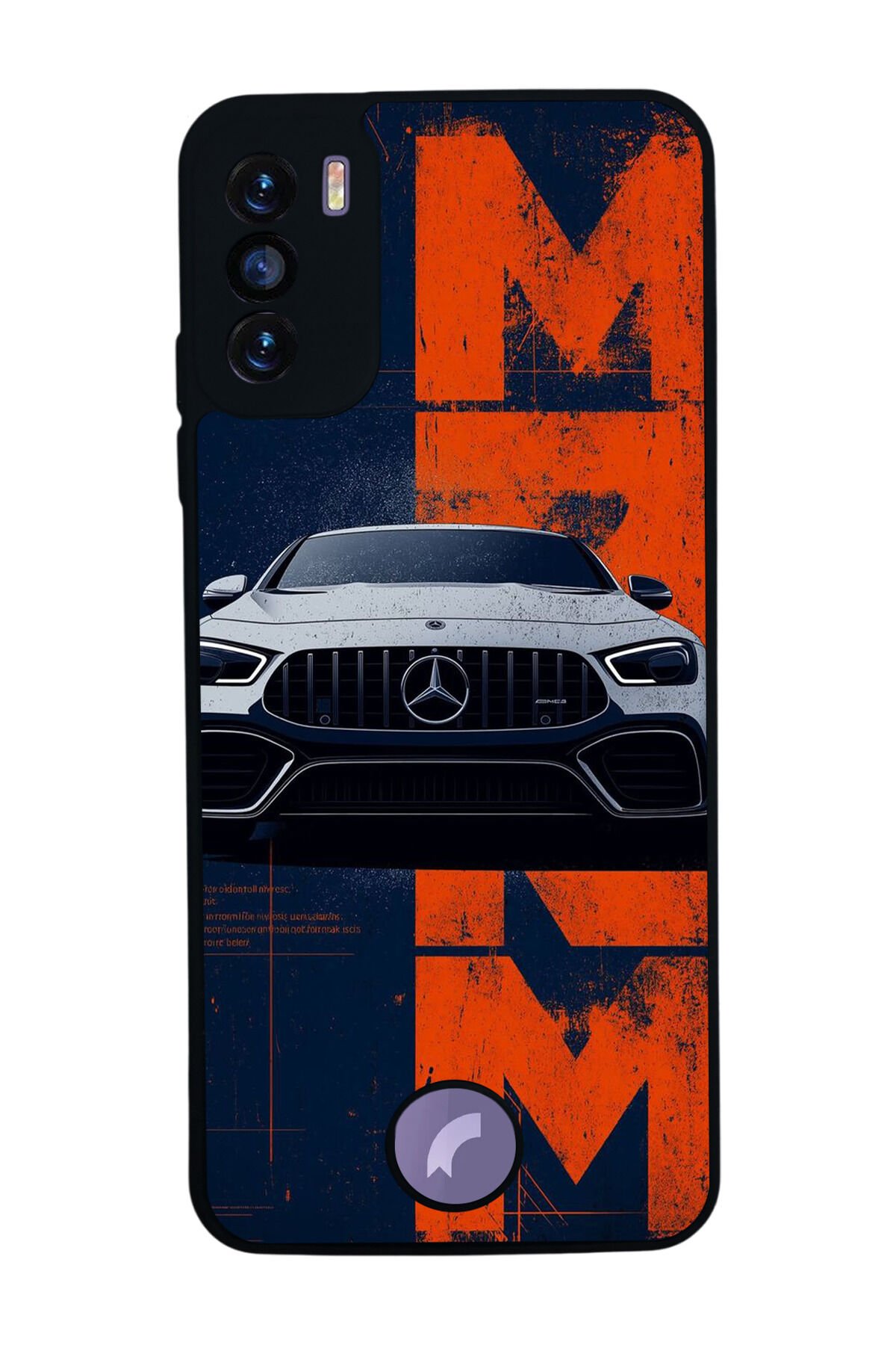 Reeder S19 Max Pro S Uyumlu Mercedes Tasarımlı Glossy Premium Kılıf