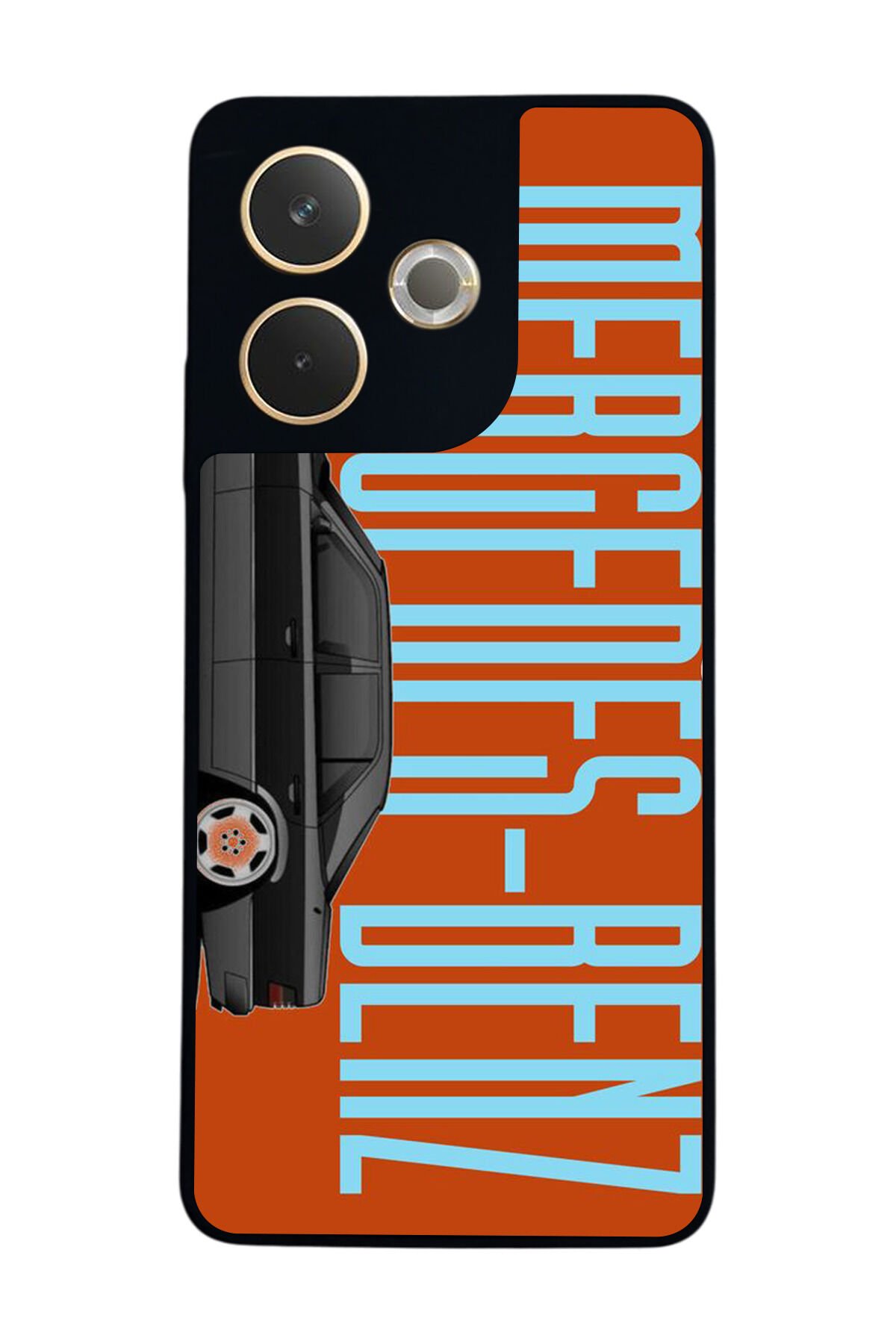 Oppo A5 Pro Uyumlu Mercedes Tasarımlı Glossy Premium Kılıf