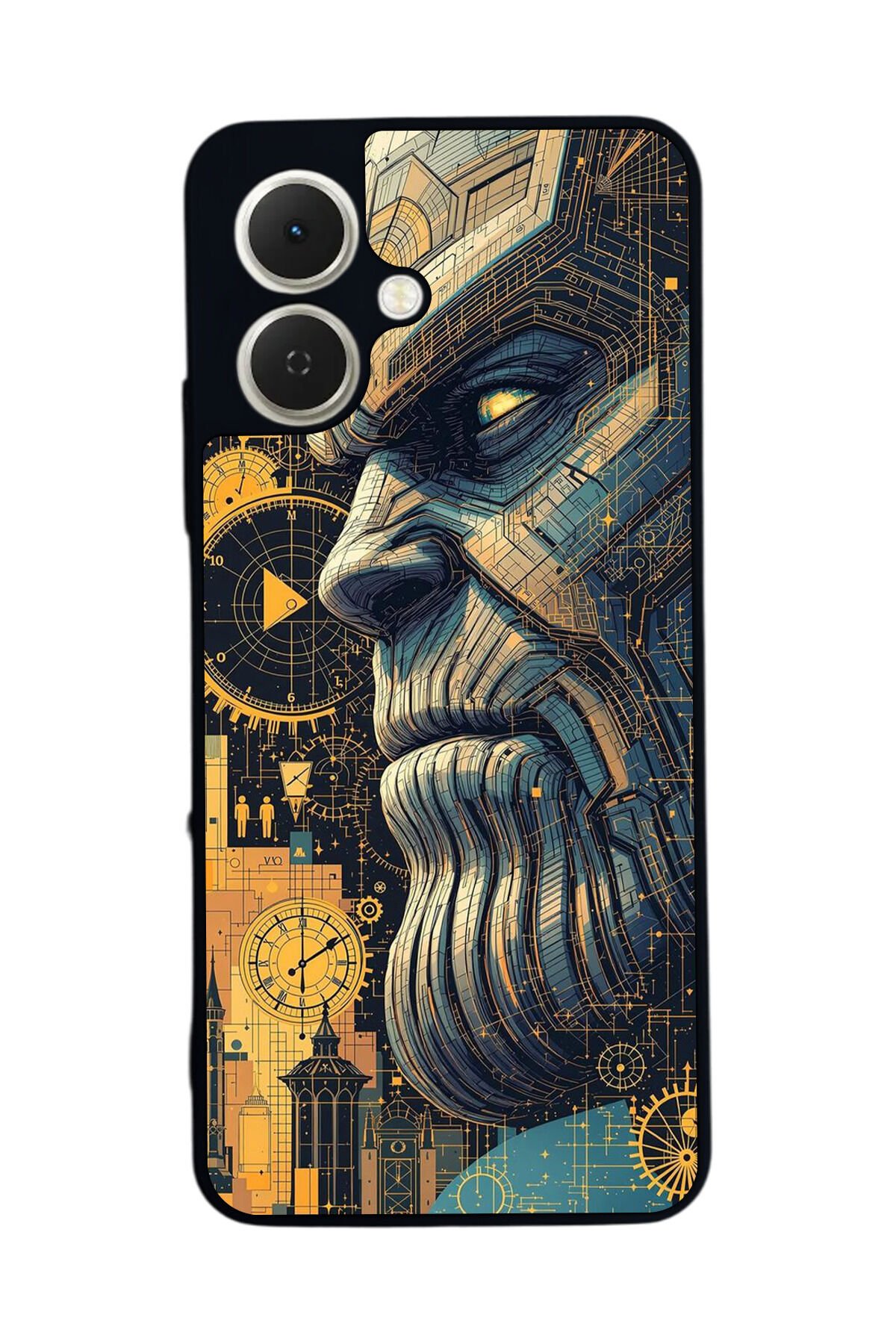 Tecno Spark GO 2 Uyumlu Thanos Tasarımlı Glossy Premium Kılıf