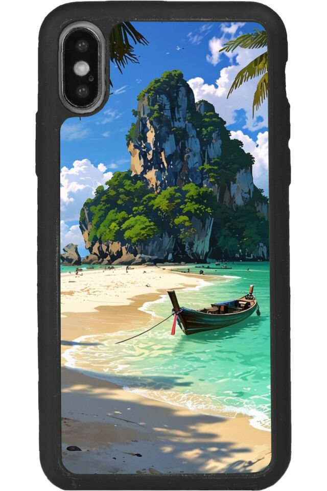 iPhone XS Max Uyumlu Mat Siyah uyumlu Kılıf – Yumuşak Silikon, Koruyucu, Şok Emici Kapak