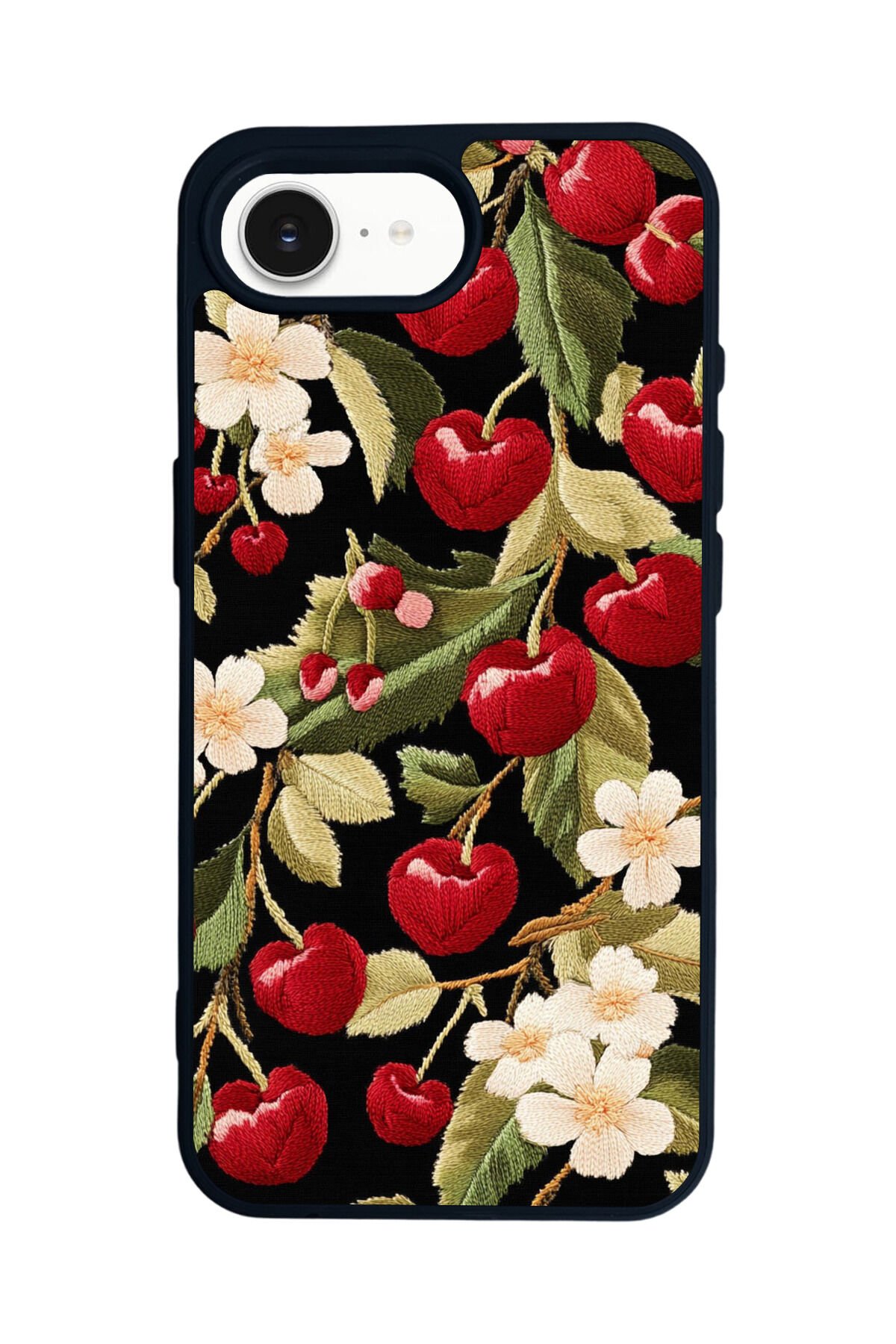 iPhone 16E Uyumlu Floral Tasarımlı Glossy Premium Kılıf
