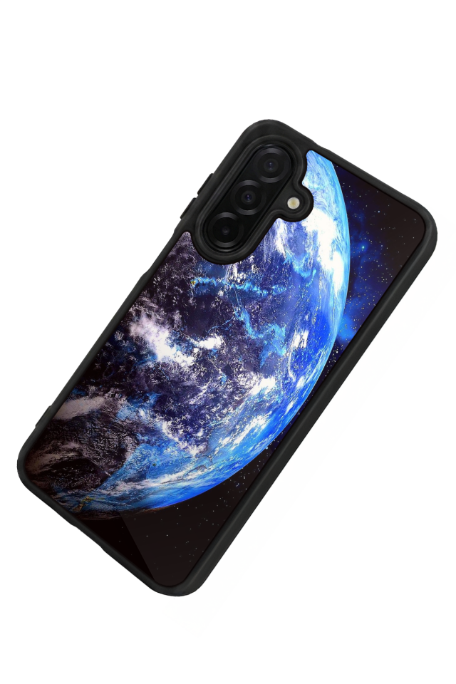 Samsung Galaxy A56 Uyumlu Ay Tasarımlı Glossy Premium Kılıf