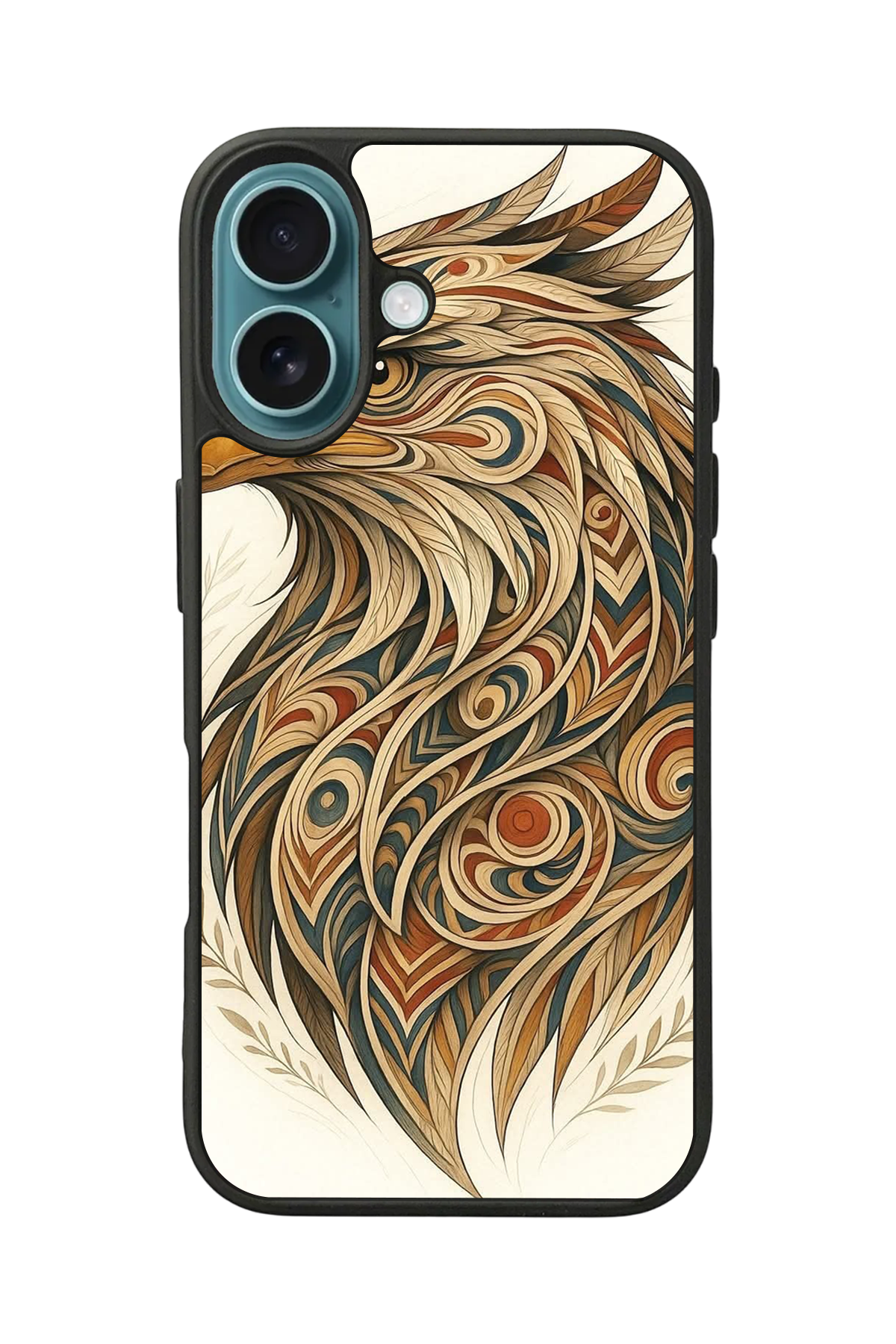 iPhone 16 Uyumlu Besiktas Tasarımlı Glossy Premium Kılıf