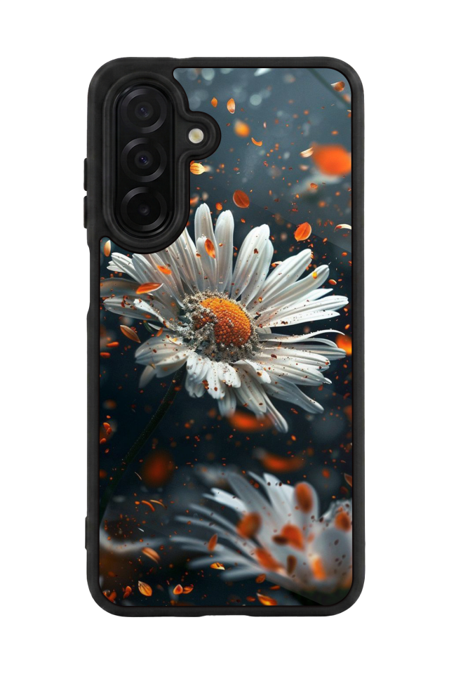Samsung Galaxy A26 Uyumlu Cicek Tasarımlı Glossy Premium Kılıf