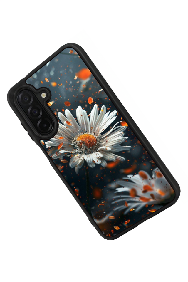 Samsung Galaxy A26 Uyumlu Cicek Tasarımlı Glossy Premium Kılıf