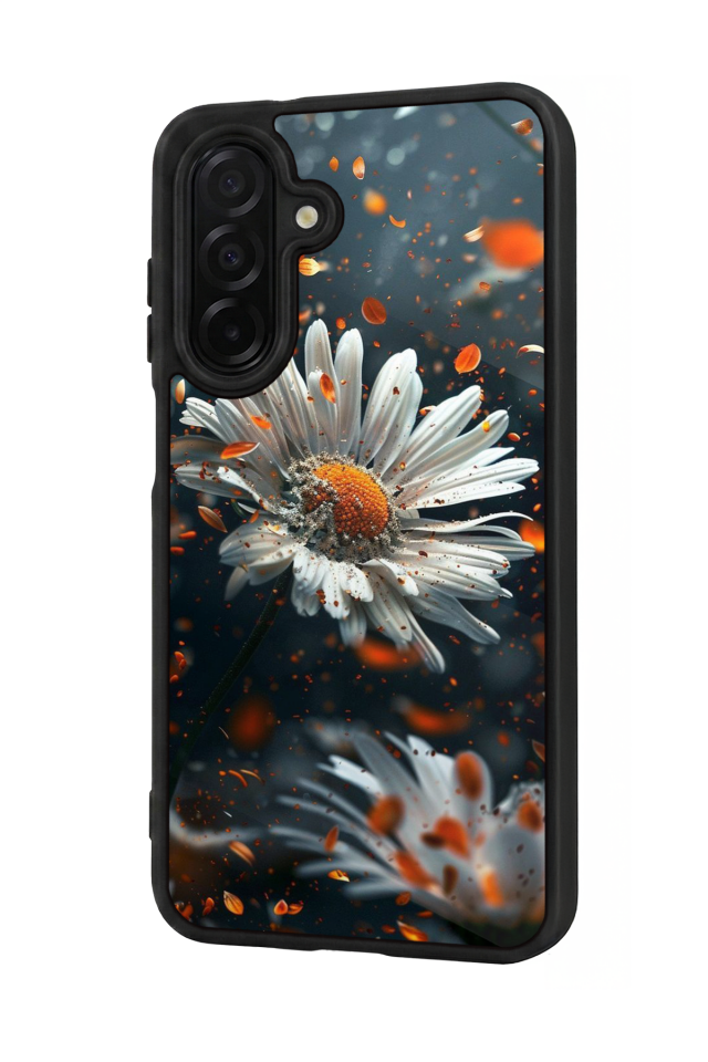 Samsung Galaxy A26 Uyumlu Cicek Tasarımlı Glossy Premium Kılıf
