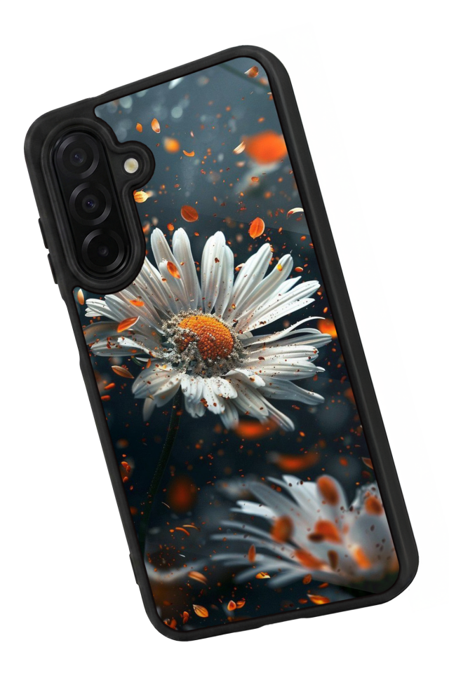 Samsung Galaxy A26 Uyumlu Cicek Tasarımlı Glossy Premium Kılıf