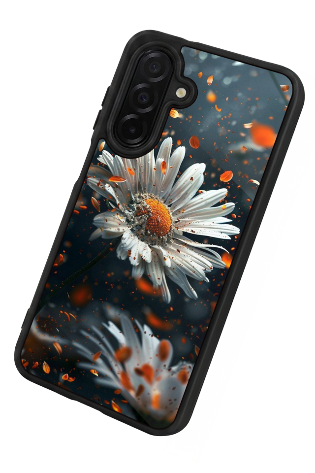 Samsung Galaxy A26 Uyumlu Cicek Tasarımlı Glossy Premium Kılıf