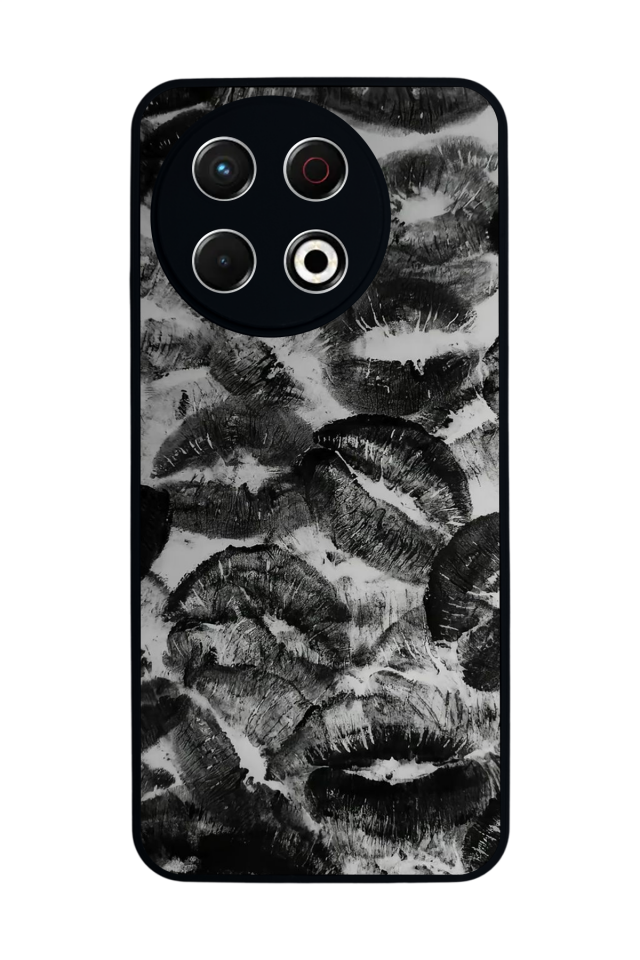 Tecno Spark 30 Pro Uyumlu Dudak Tasarımlı Glossy Premium Kılıf