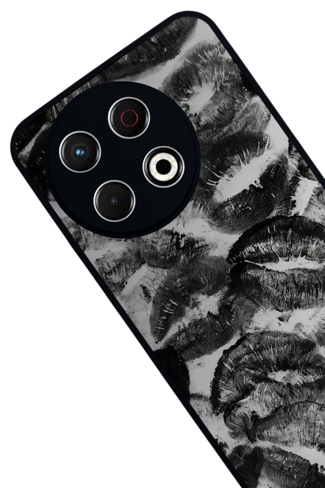 Tecno Spark 30 Pro Uyumlu Dudak Tasarımlı Glossy Premium Kılıf