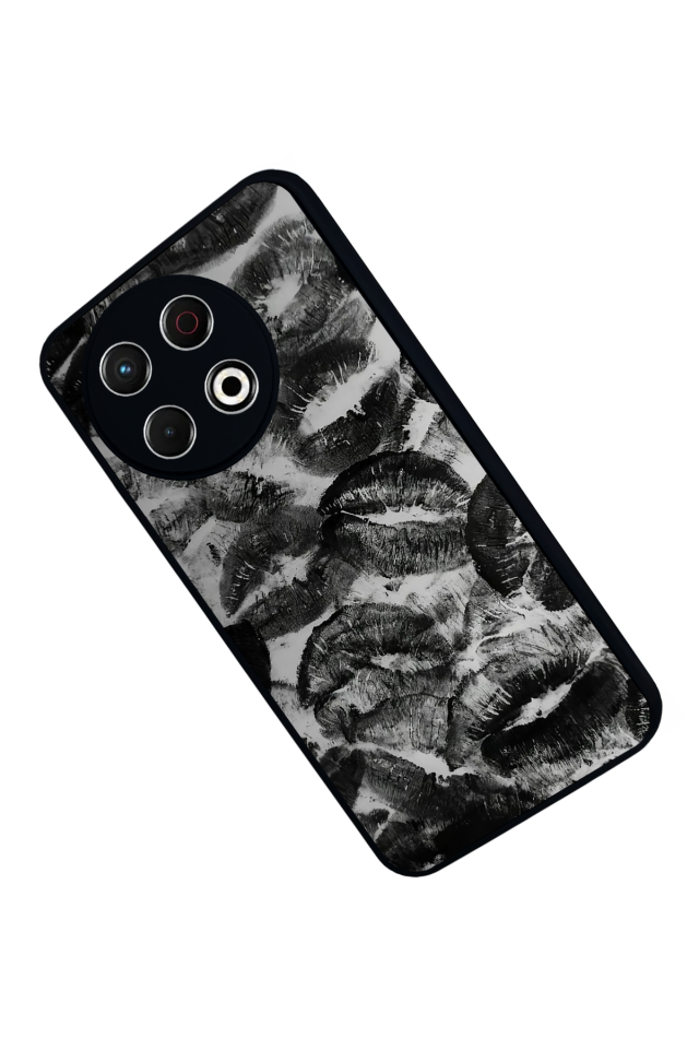 Tecno Spark 30 Pro Uyumlu Dudak Tasarımlı Glossy Premium Kılıf